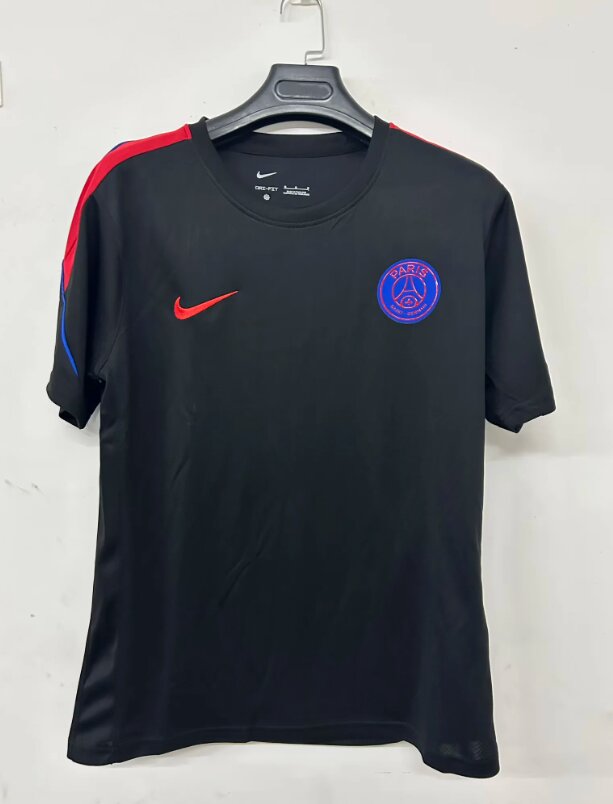 AAA Quality Paris St Germain 26/27 Black/Red Training Jersey